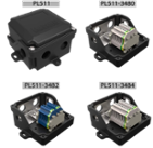 Pre-fitted junction boxes GRP ATEX 114x114mm IP66 housing