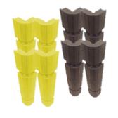 Angles de piliers 1000 x 85 mm Lot de 4 angles