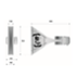 High-power loudspeaker 100W 11 ohms IP54
