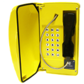 Reinforced VoIP phone with door Cast Aluminium