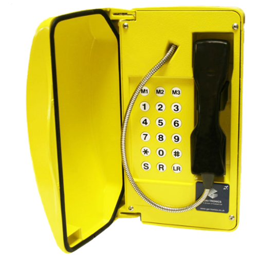 Téléphone VoIP avec porte Fonte d Aluminium Téléphone VoIP avec porte Fonte d Aluminium