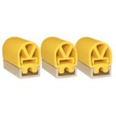 Bordure sensible 1M Jaune Moyenne sensibilité