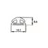 Medium-sensitivity contact strip
