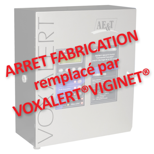 Voxalert® voice and sound system 14 messages and 2 x 8 HP of 110dB