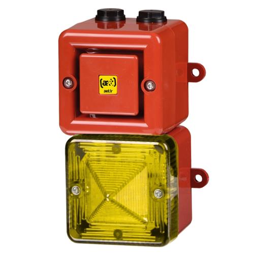 Combiné xénon 5J/110 dB TONAFLASH® 115 +/-10% Vca - Jaune - 64 sons