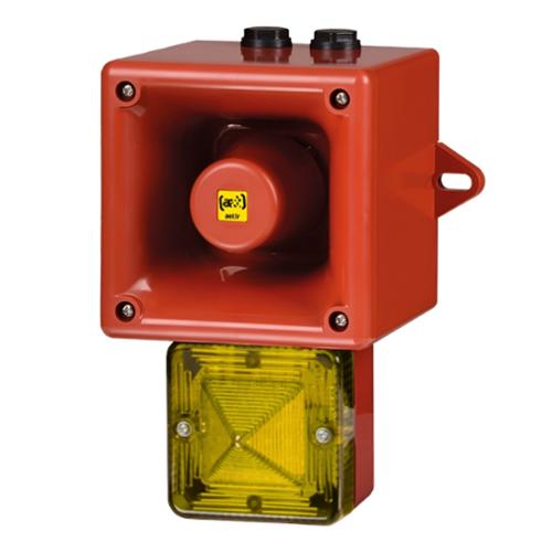 Combiné LED 113 dB TONAFLASH® 10-14 Vcc / 16-33 Vcc - Jaune