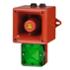 Combiné xénon 5J/113 dB TONAFLASH® 11.5-14 Vcc - Vert - 64 sons