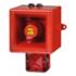 Combiné LED 124 dB TONAFLASH® 100-240 Vca - Rouge - 64 sons