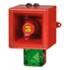 Combiné xénon 5J/124 dB TONAFLASH® 207-240 Vca - Vert