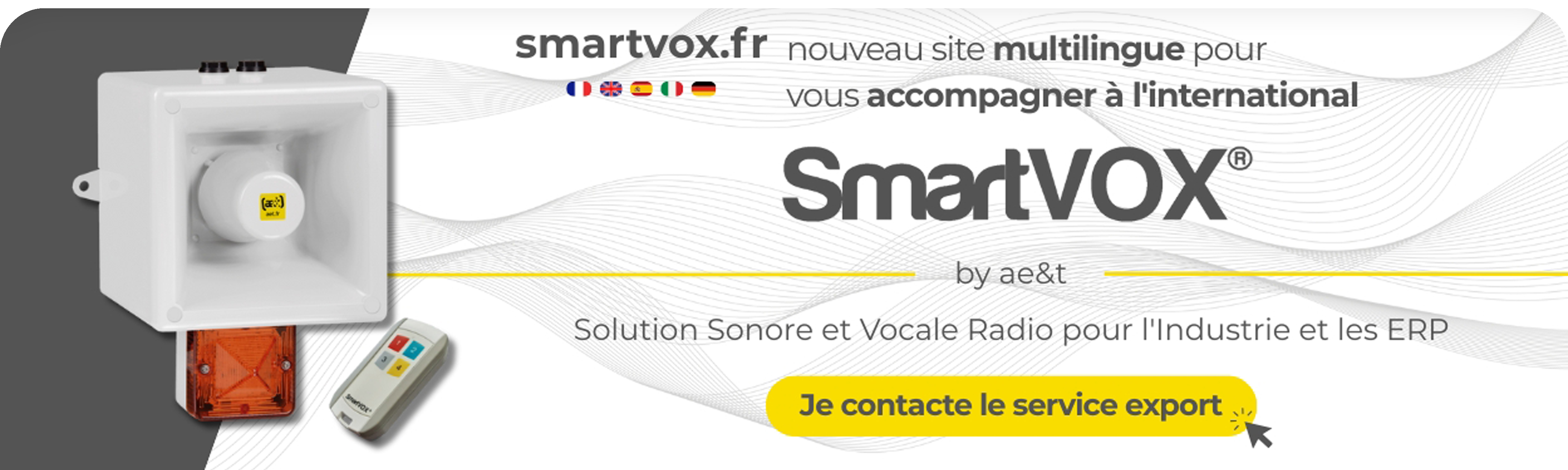 Nouveau site web multilingue smartvox.fr