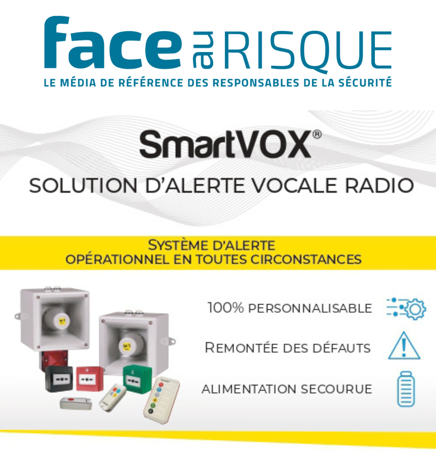 Solution d'alerte vocale radio SmartVOX®