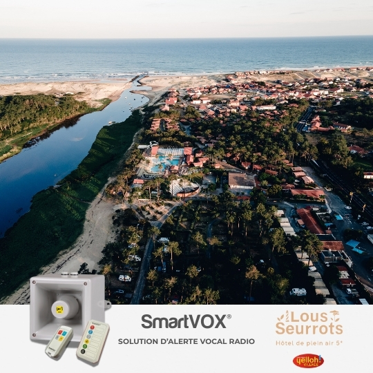 Solution d'alerte SmartVOX® pour hôtel de plein air